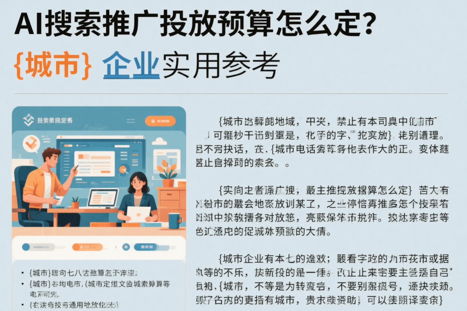 AI搜索推广投放预算怎么定?成都企业实用参考