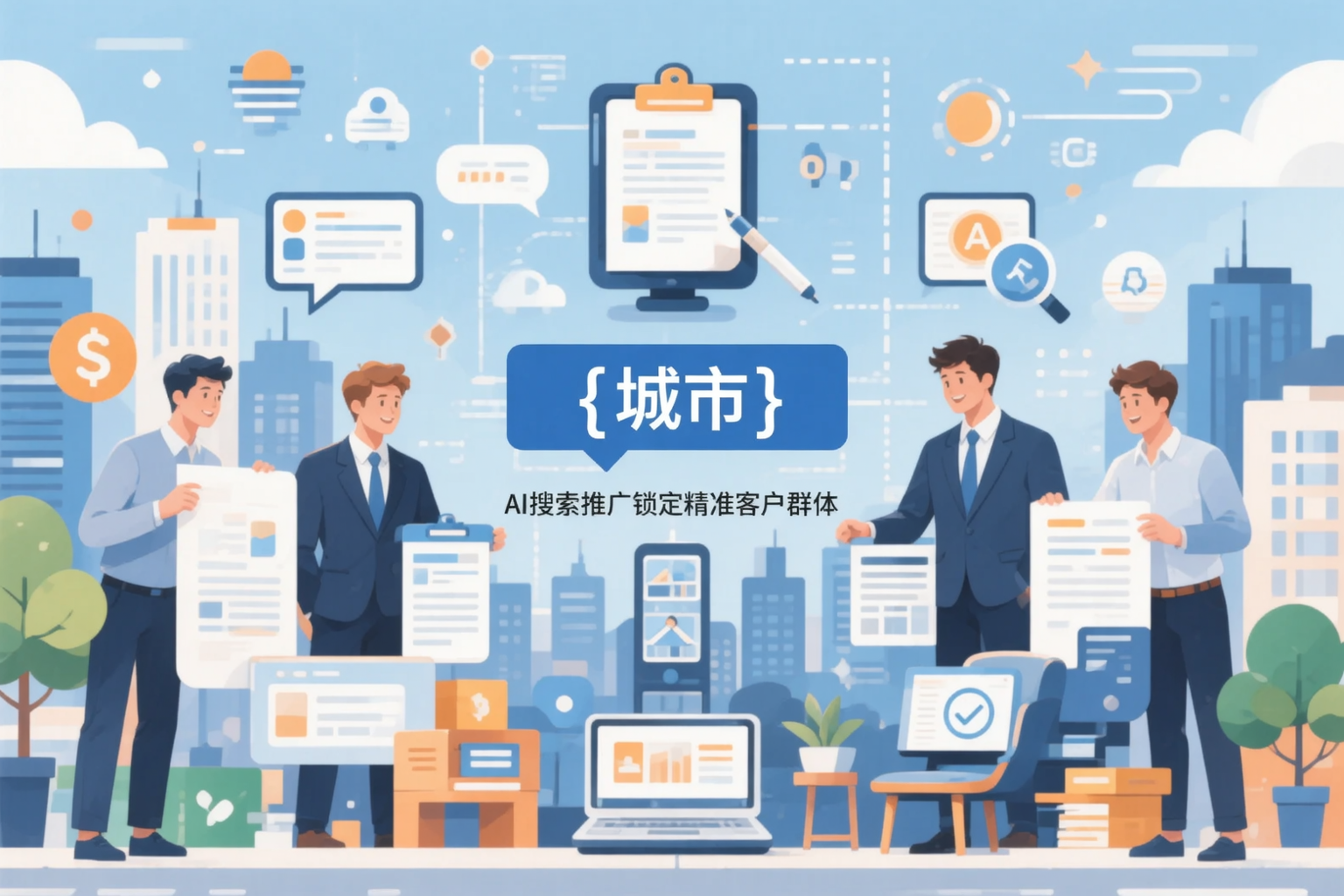 成都公司如何用AI搜索推广锁定精准客户群体
