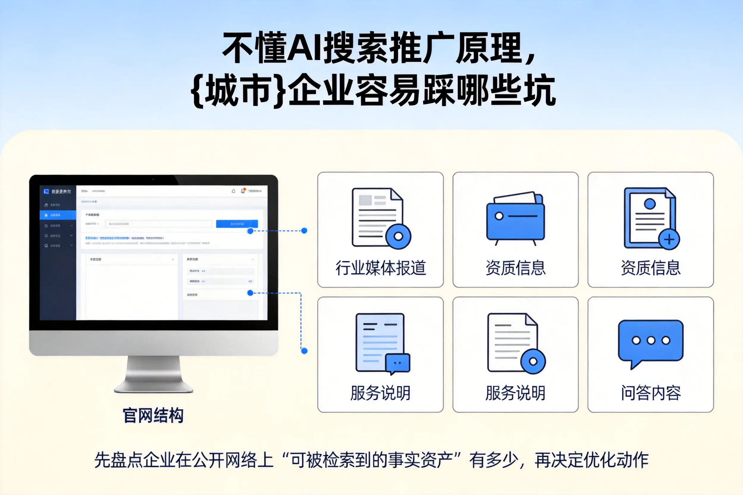不懂AI搜索推广原理,成都企业容易踩哪些坑