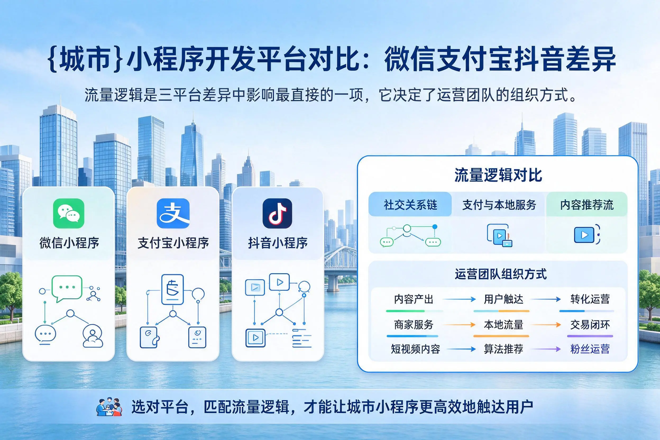成都小程序开发平台对比：微信支付宝抖音差异